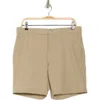 Original Penguin Technical Flat Front 7.5-inch Shorts In Chinchilla