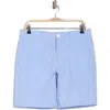Original Penguin Technical Flat Front 7.5-inch Shorts In Blue