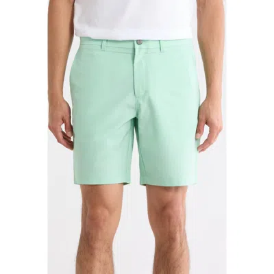 Original Penguin Technical Flat Front 7.5-inch Shorts In Green