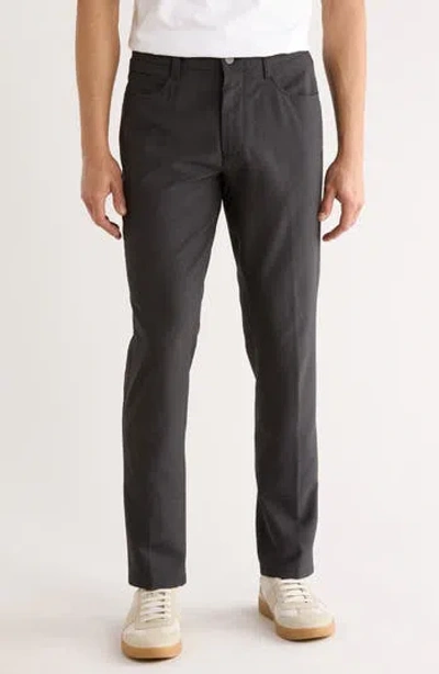 Original Penguin Technical Flat Front Pants In Black
