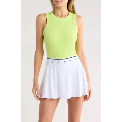 Original Penguin Tennis Rib Tank In Multi