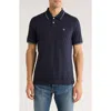 Original Penguin Textured Tipped Polo In Blue