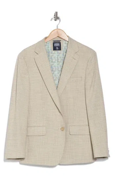 Original Penguin Two-button Sport Coat In Beige/tan