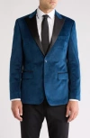 Original Penguin Two-button Sport Coat In Blue