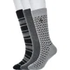 Original Penguin Udall Stripe 3-pack Assorted Crew Socks