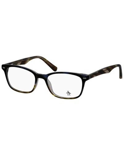 Original Penguin Unisex Clyde 52mm Optical Frames In Brown