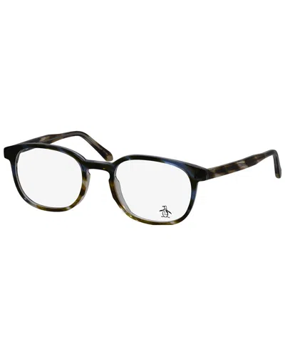 Original Penguin Unisex Stewart 49mm Optical Frames In Brown