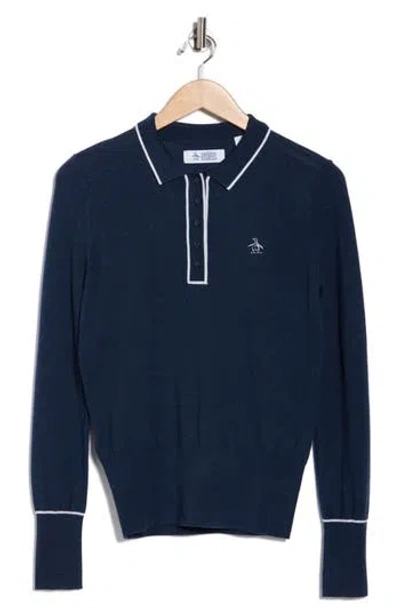 Original Penguin Veronica Sweater In Purple