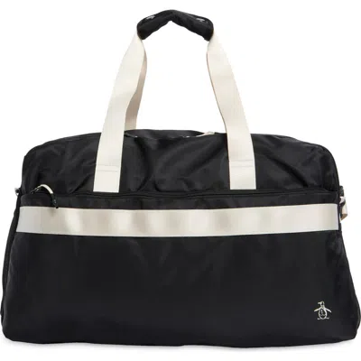 Original Penguin Weekender Duffle Bag In Black