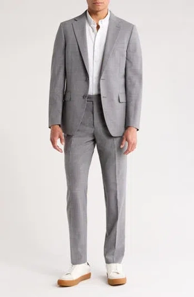Original Penguin Wool Blend Suit In Gray