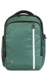 Original Penguin Zip Nylon Backpack In White