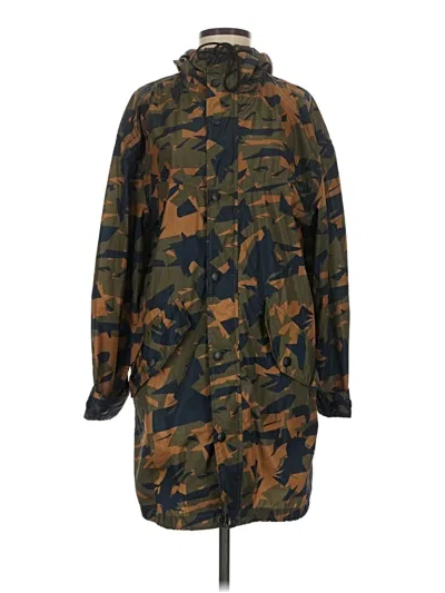 Pre-owned Original Use Raincoat In Green