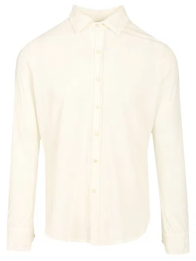 Original Vintage Camicia Manica Lunga Jersey Shirts White