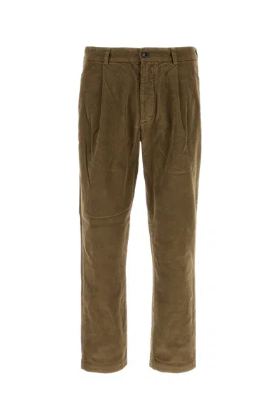 Original Vintage Pantalone-52 Nd  Male In Green