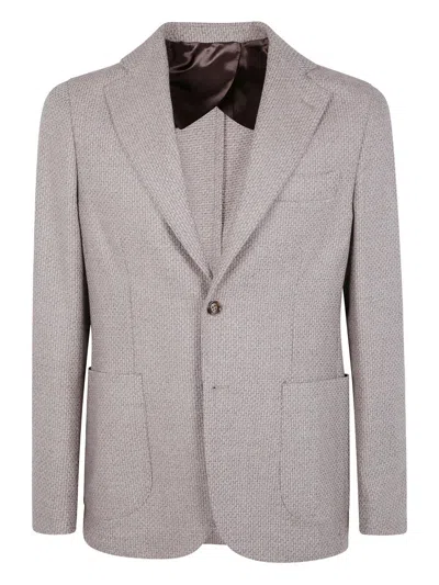 Barba Napoli 'bactive Mono' Jacket In Gray