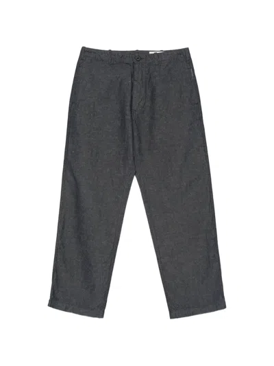 Original Vintage Style Belt Loops Jeans In Gray