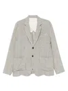 Original Vintage Style Checked Jacket In Neutrals