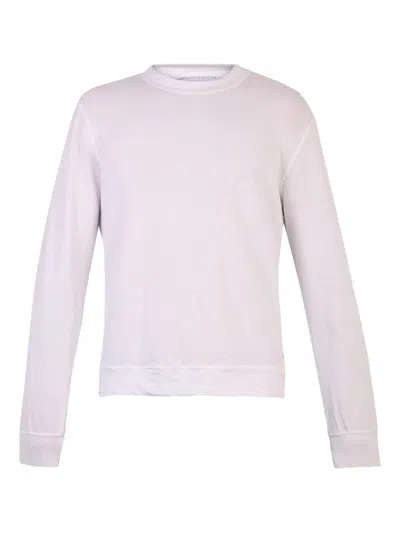 Original Vintage Style Crew-neck Long-sleeved T-shirt In Pink