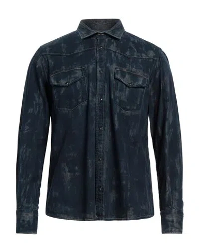Original Vintage Style Shirt In Blue