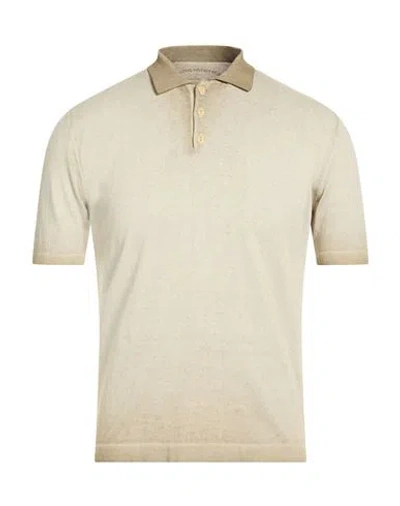 Original Vintage Style Man Sweater Beige Size S Cotton In Brown