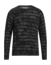 Original Vintage Style Man Sweater Military Green Size Xxl Baby Alpaca Wool, Polyamide, Wool