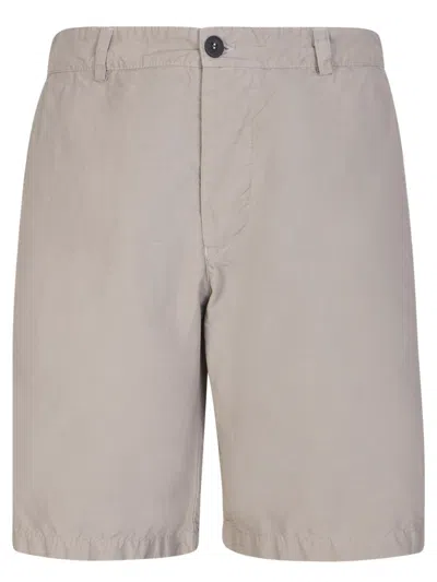 Original Vintage Style Nylon Beige Bermuda Shorts