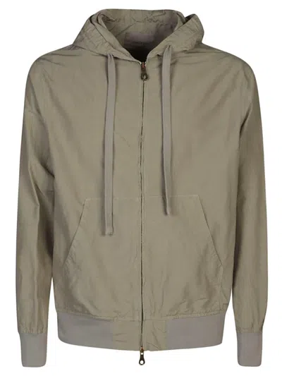 Original Vintage Style Nylon Jacket In Green