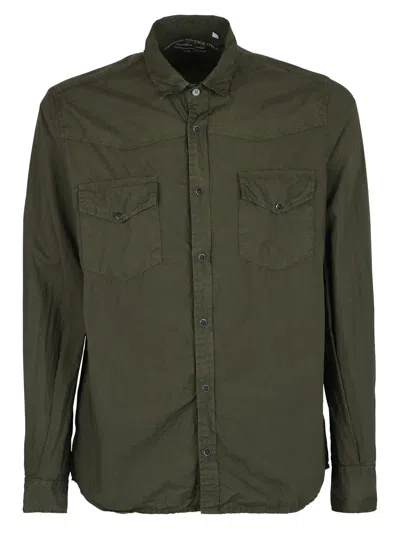 Original Vintage Style Regular Fit Shirt In Green