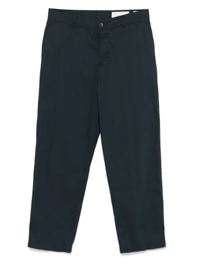 Original Vintage Style Tiago Chino Trousers In Blue