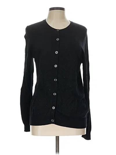 Pre-owned Originality Cardigan Sweater In Black