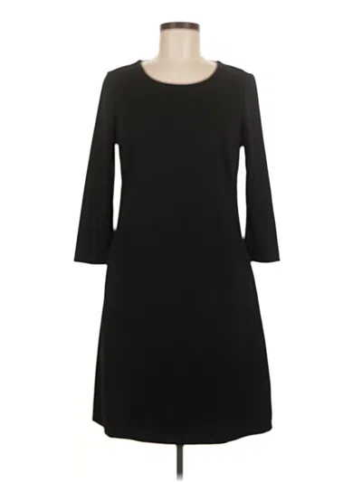 Pre-owned Originality Casual Dress In Black