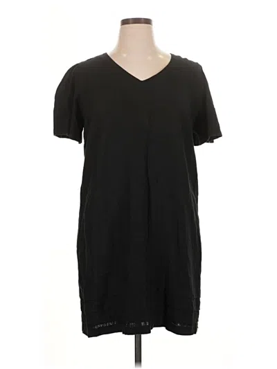 Pre-owned Originality Casual Dress In Black