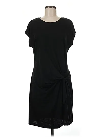 Pre-owned Originality Casual Dress In Black