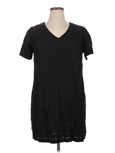 Pre-owned Originality Casual Dress In Black