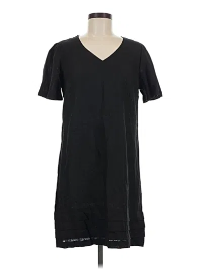 Pre-owned Originality Casual Dress In Black