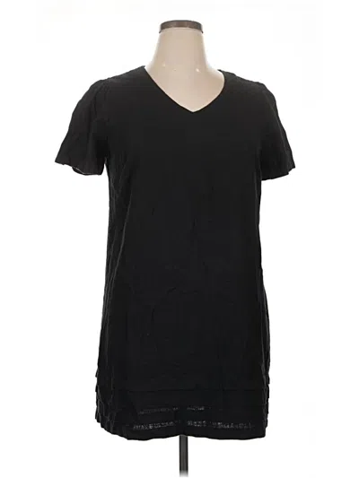 Pre-owned Originality Casual Dress In Black