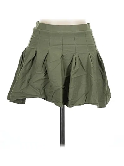 Pre-owned Originality Casual Skirt In Green