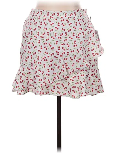 Pre-owned Originality Casual Skirt In White