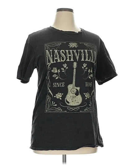Pre-owned Originality Short Sleeve T-shirt In Black