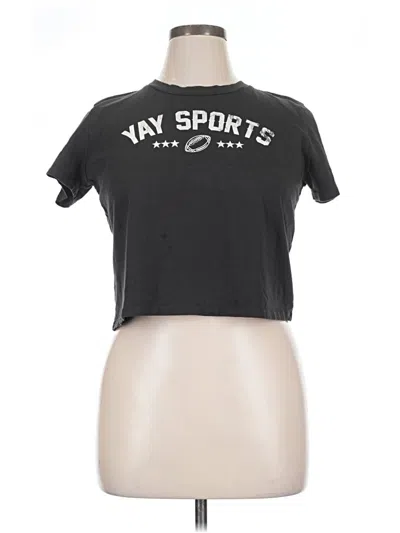 Pre-owned Originality Short Sleeve T-shirt In Gray