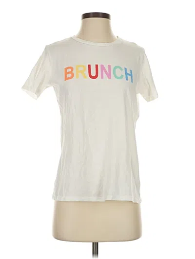 Pre-owned Originality Short Sleeve T-shirt In Ivory