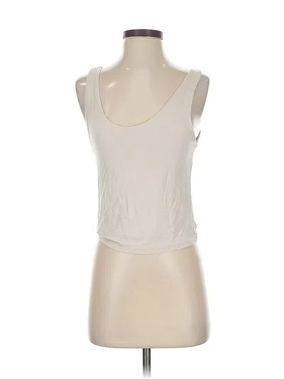 Pre-owned Originality Sleeveless T-shirt In White