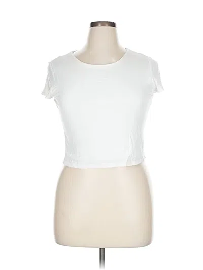 Pre-owned Originality Sleeveless T-shirt In White