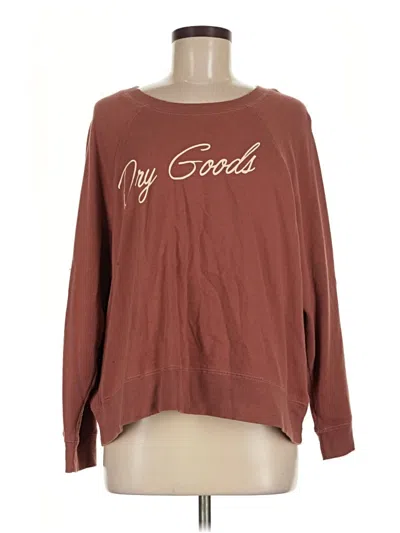 Pre-owned Originality Sweatshirt In Brown