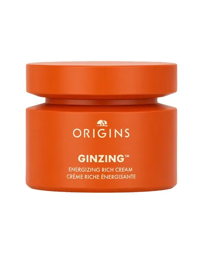 Origins 1.7oz Ginzing Ultra-hydrating Energy-boosting Face Cream In Orange