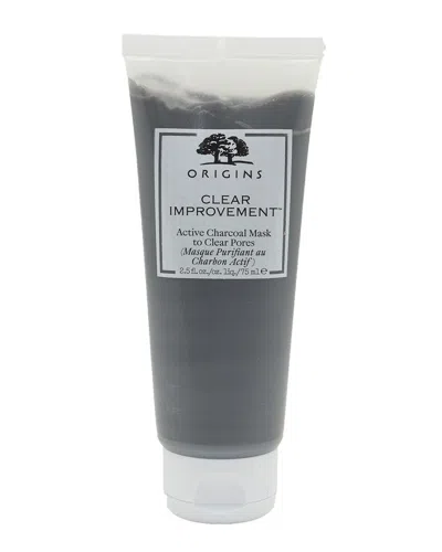 ORIGINS ORIGINS 2.5OZ CLEAR IMPROVEMENT CHARCOAL HONEY MASK TO PURIFY