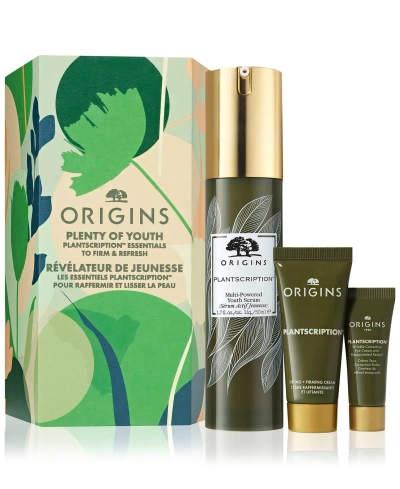Origins 3-pc. Essentials To Firm & Refresh Skincare Set In No Color