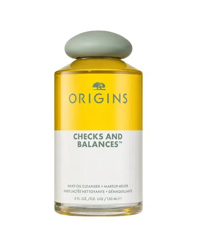 Origins 5oz Checks & Balances Milky Oil Cleanser In Transparent