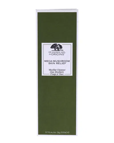 Origins 6.7oz Mega-mushroom Skin Relief Micellar Cleanser In Transparent