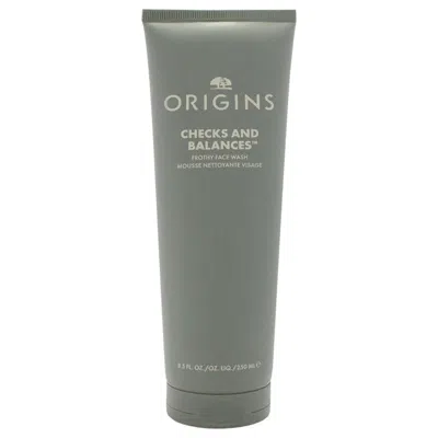 Origins Checks And Balances Frothy Face Wash 8.5 oz Skin Care 717334261341 In Gray
